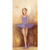 Belle of the Ballet - Purple Stretched Canvas Wall Art