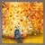 Fall - Autumn Badger Leaves Mini Framed Canvas