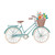 Summer Bicycle Stretched Canvas Wall Art