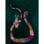 Pink Snake Stretched Canvas Wall Art
