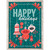 Holiday - Happy Holidays - Ornaments Mini Framed Canvas