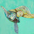 Sea Turtle Honeymoon Stretched Canvas Wall Art