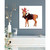 Holiday - Winter Deer Stretched Canvas Wall Art