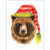 Holiday - Cozy Bear Stretched Canvas Wall Art