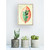 Leaf Series - Ficus Elastica Ruby Mini Framed Canvas