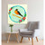 Portraits Of The Woodland - Robin Stretched Canvas Wall Art