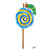 Eric Carle's Caterpillar Lollipop Stretched Canvas Wall Art