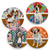 Dog Tales - Set of 4 Coaster