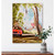 Afternoon In Africa Stretched Canvas Wall Art