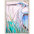 Blue Heron 2 Mini Framed Canvas