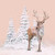 Holiday - Hot Cocoa Deer Stretched Canvas Wall Art