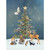Holiday - Classic Woodland Tree Stretched Canvas Wall Art