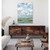 Sea Of Sky Stretched Canvas Wall Art
