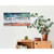 Summer Beach View Stretched Canvas Wall Art