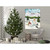 Holiday - The Happiest Snowman Stretched Canvas Wall Art
