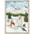 Holiday - The Happiest Snowman Mini Framed Canvas