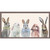 Bunny Bunch Mini Framed Canvas