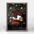 Dog Collection - Beagle On Chair Mini Framed Canvas