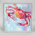 Crab Red Mini Framed Canvas