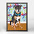 Dog Tales - Hoagie Mini Framed Canvas