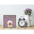 Dogs And Birds - Golden Retriever Pup Mini Framed Canvas