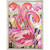 Flamingos Dance Mini Framed Canvas