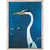 Great Blue Heron Mini Framed Canvas