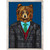 Holiday - Fancy Fauna - Sir Bear Mini Framed Canvas
