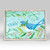 Holiday - Let It Snow Bluebird Mini Framed Canvas