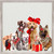 Holiday - Festive Puppy Pack Mini Framed Canvas