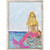 Mermaid In the Sea - Blonde Mini Framed Canvas