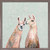 Llama Secrets Mini Framed Canvas