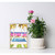 Pink Umbrellas By The Pool Mini Framed Canvas