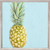 Pineapple Mini Framed Canvas