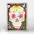 Sugar Skull Mini Framed Canvas