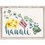 State Map - Hawaii Mini Framed Canvas