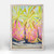 Tropical Pineapples Mini Framed Canvas