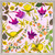 Wildflowers - Sundrops, Sage & Fuschias Mini Framed Canvas