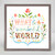 What A Wonderful World Mini Framed Canvas