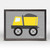 Ways to Wheel - Little Dump Truck Mini Framed Canvas