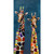 Giraffe Family Diptych Stretched Canvas Wall Art