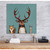 Fox, Buck & Hare - Palladian Blue Stretched Canvas Wall Art