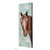 Horse - Floral Stretched Canvas Wall Art