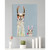 Llama Mama And Baby Stretched Canvas Wall Art