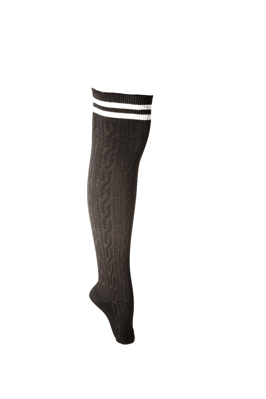 over the knee athletic socks