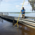 Muck Raker used on a dock