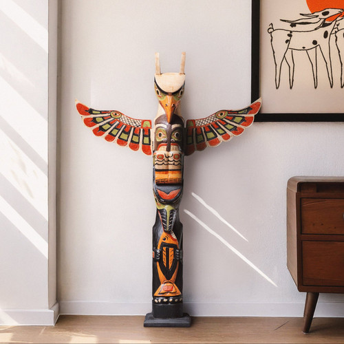 Handcrafted Totem Pole