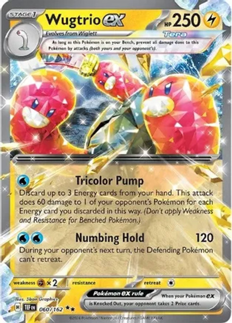 Wugtrio ex - Temporal Forces - 060/162
