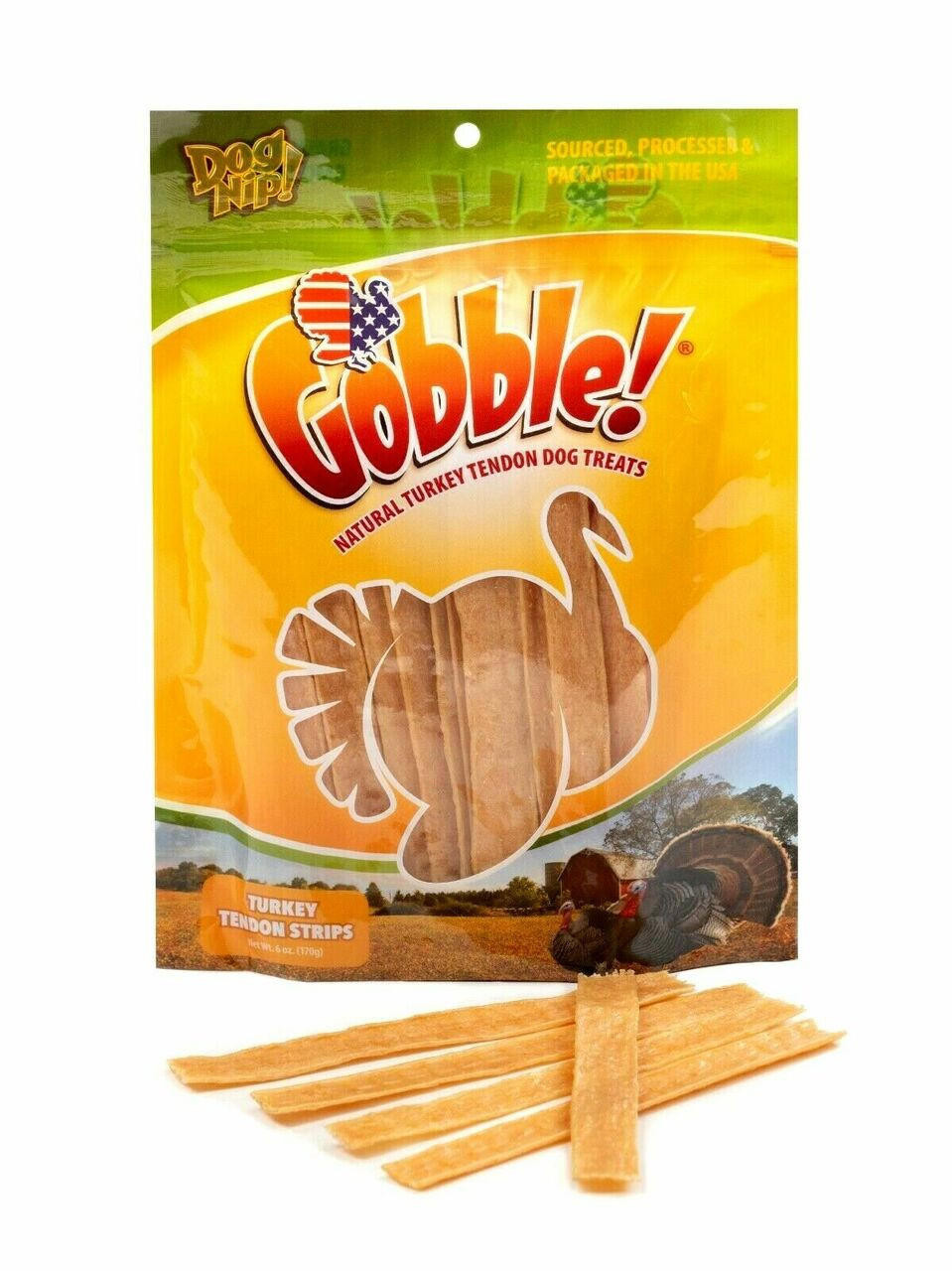 Shop 6 Oz Turkey Tendon Strips Grain Free Tendon Strips