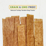 Gobble! TURKEY TENDON STRIPS: 6 oz. 40-45 Pieces 